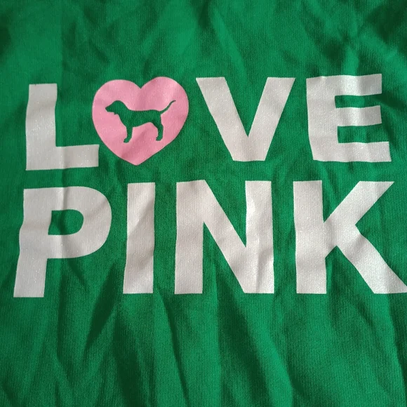 Victoria's Secret PINK ORIGINALS Fleece Zip-Up Hoodie Sweat Jacket sz S/P NEW - Picture 4 of 4